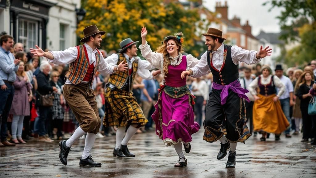 Traditional Morris dance Sees Revival Within Younger British Populations