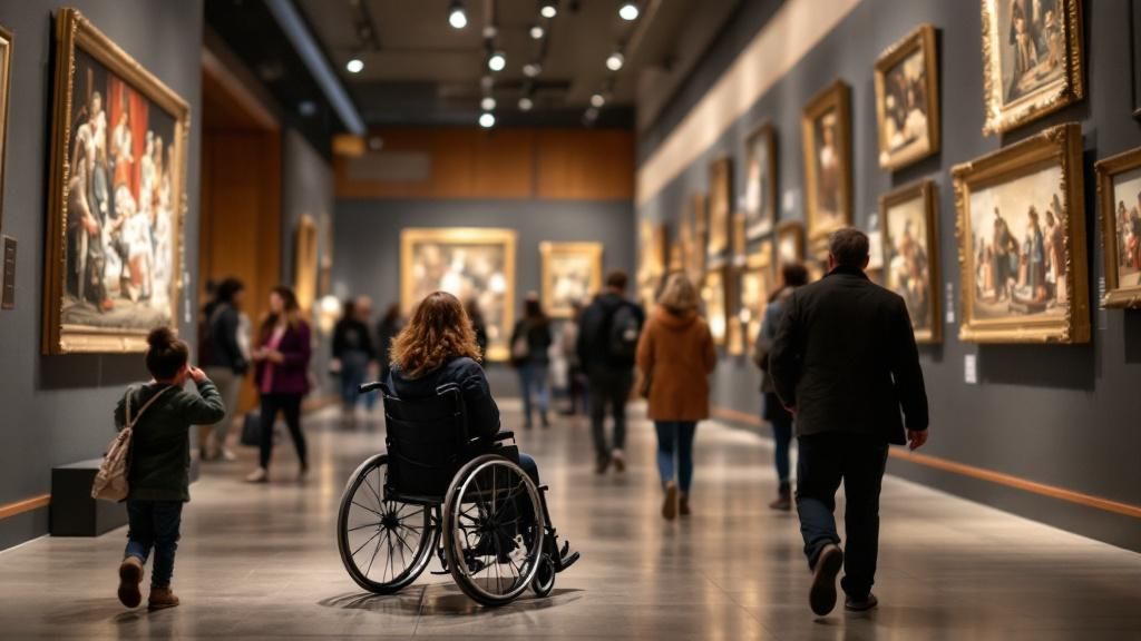 Museums across Britain are launching major initiatives to improve access for disabled visitors.